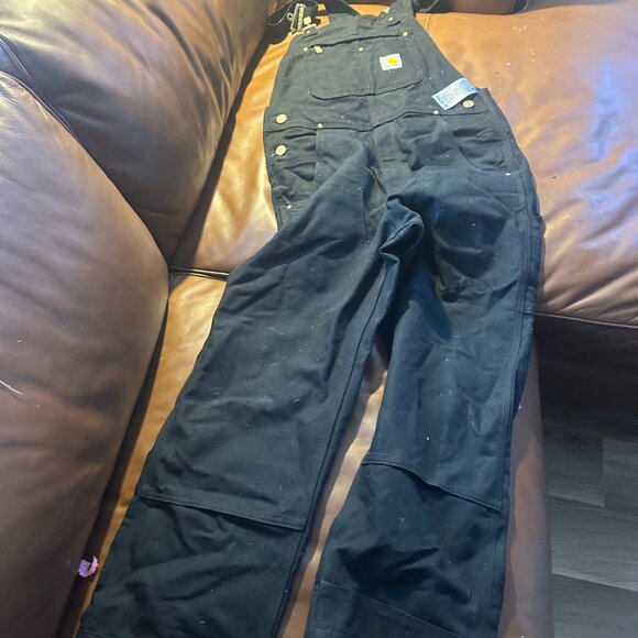 Carhartt Black Coveralls 30×30 - Picture 4 of 4